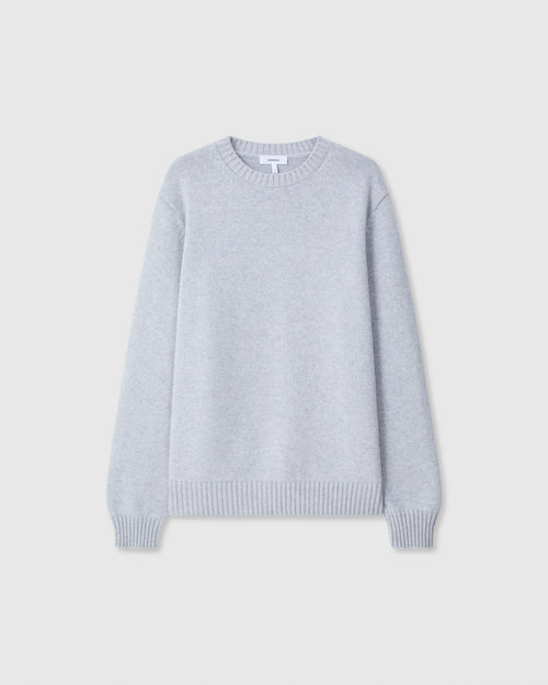 Pina Four-Ply Crew Grey