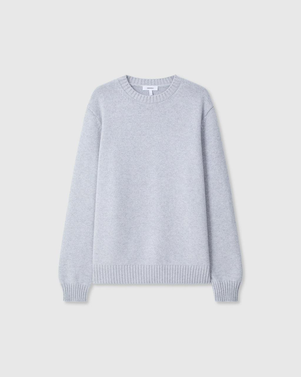 Pino Four-Ply Crew Grey