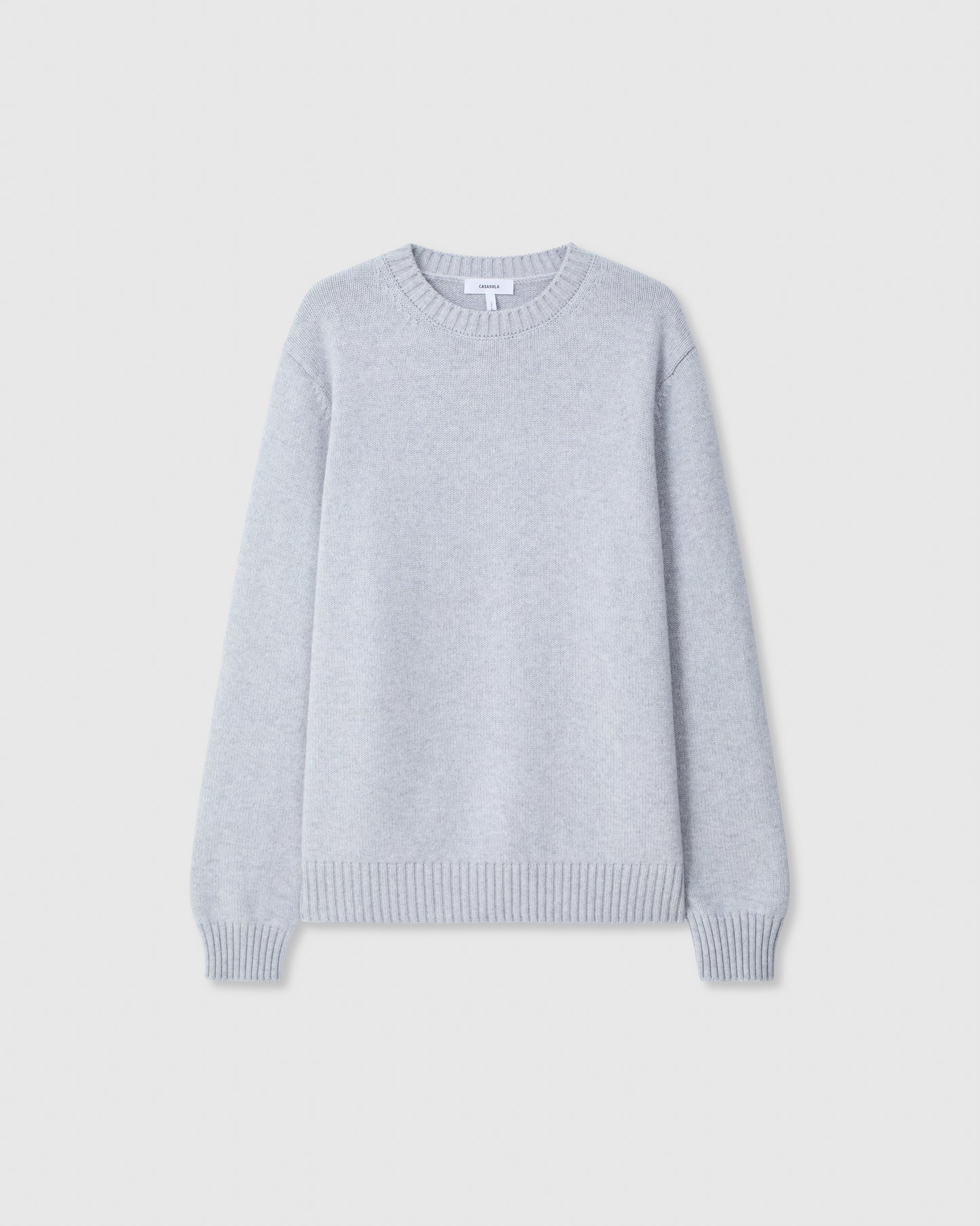 Pino Four-Ply Crew Grey