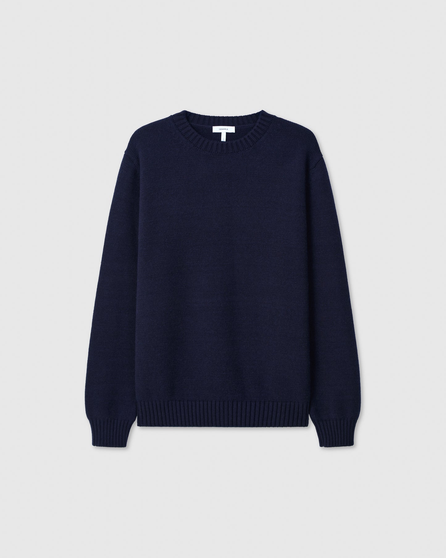 Pino Four-Ply Crew Navy