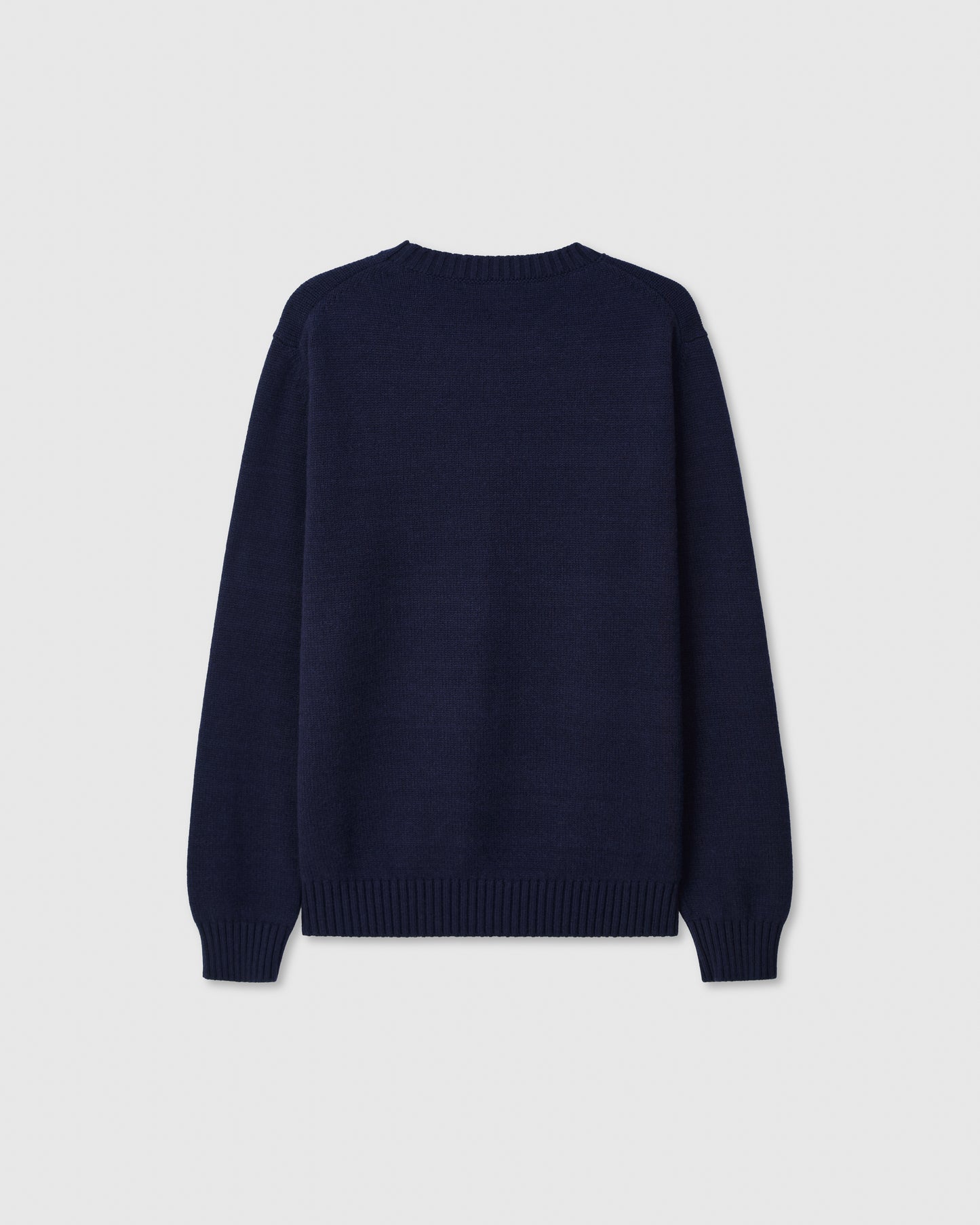 Pino Four-Ply Crew Navy