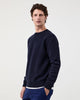 Pino Four-Ply Crew Navy