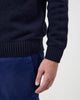 Pino Four-Ply Crew Navy