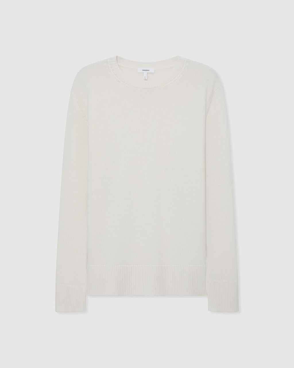 Casasola Maria knitted cashmere oversized crewneck sweater - front view
