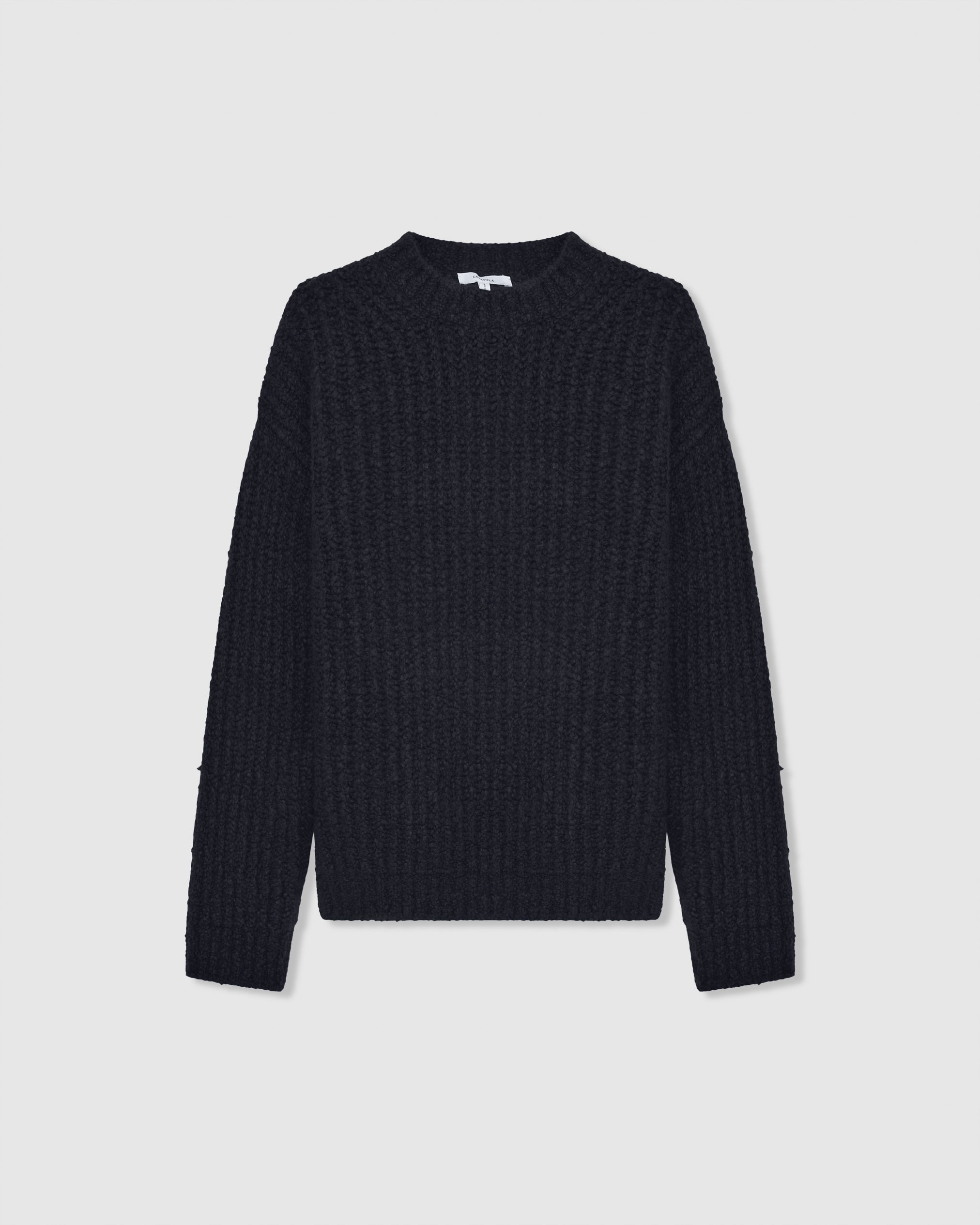 Orso W Bouclé Sweater Navy