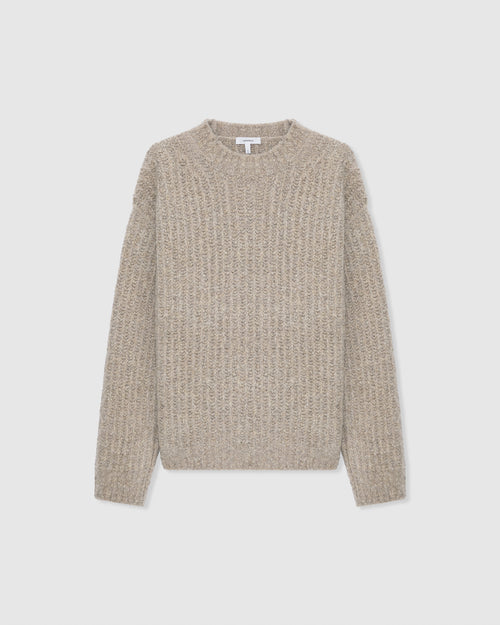 Orso W Bouclé Sweater Stone