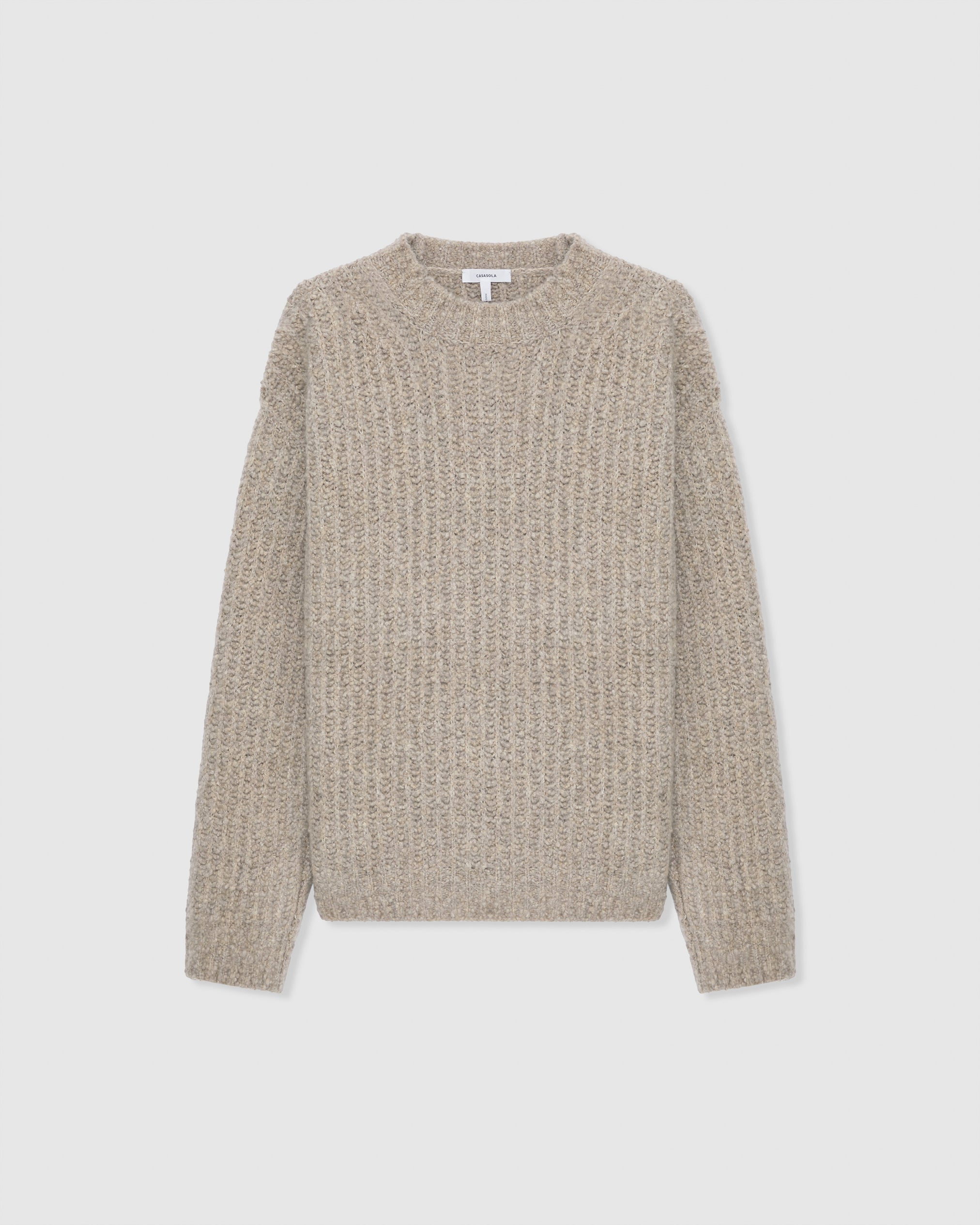 Orso W Bouclé Sweater Stone