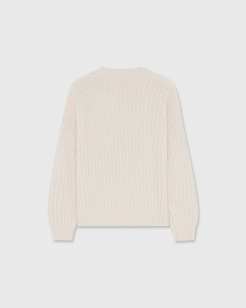 Orso W Bouclé Sweater Tapioca