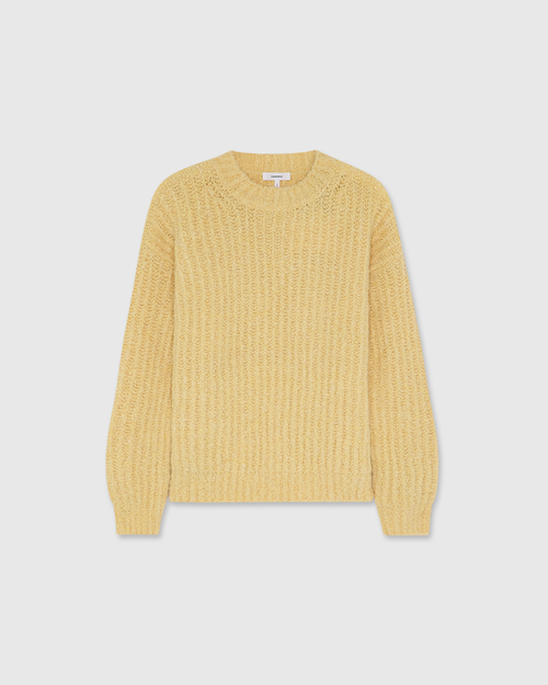 Orso W Bouclé Sweater Yellow