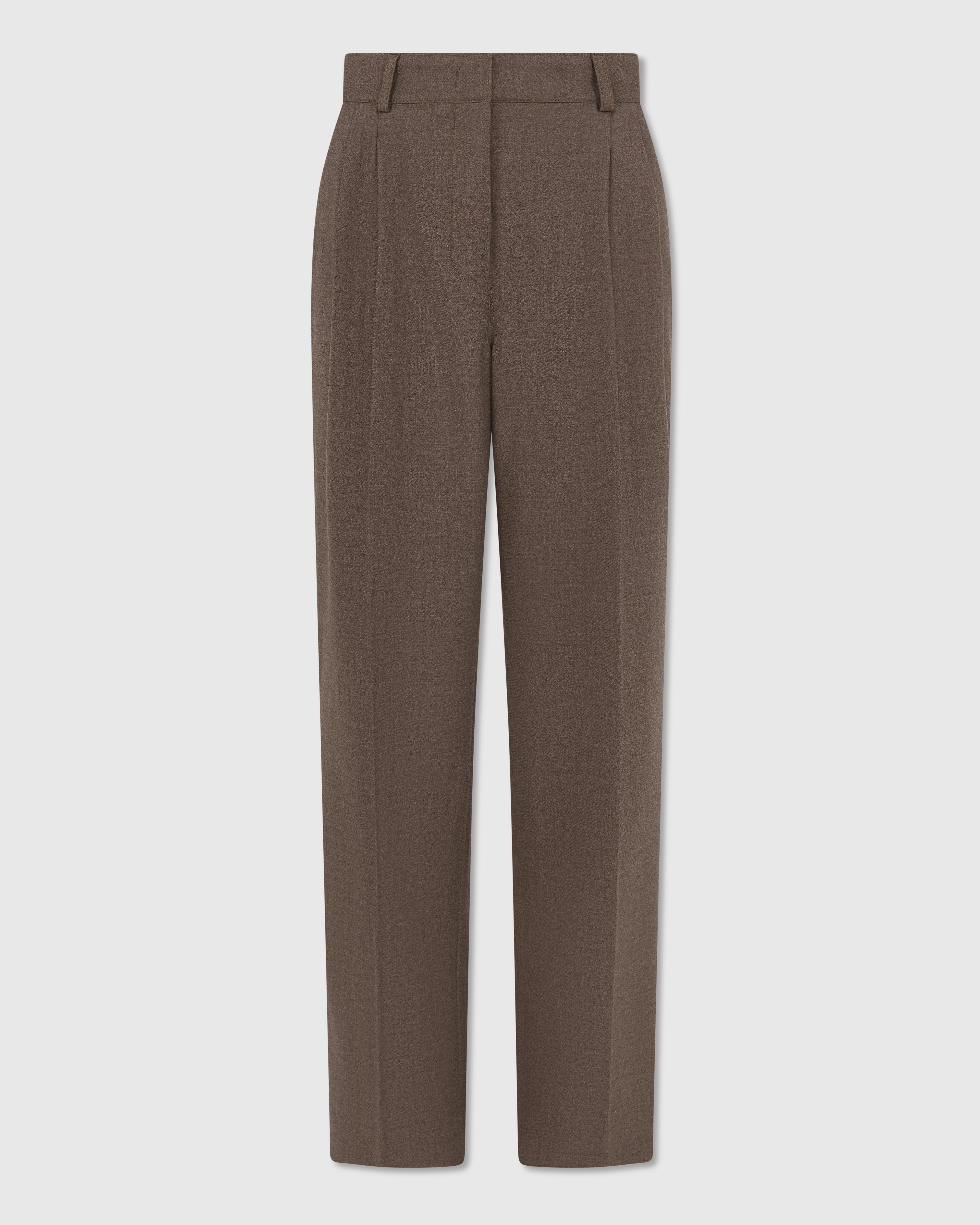 Pitti Flannel Trousers Espresso