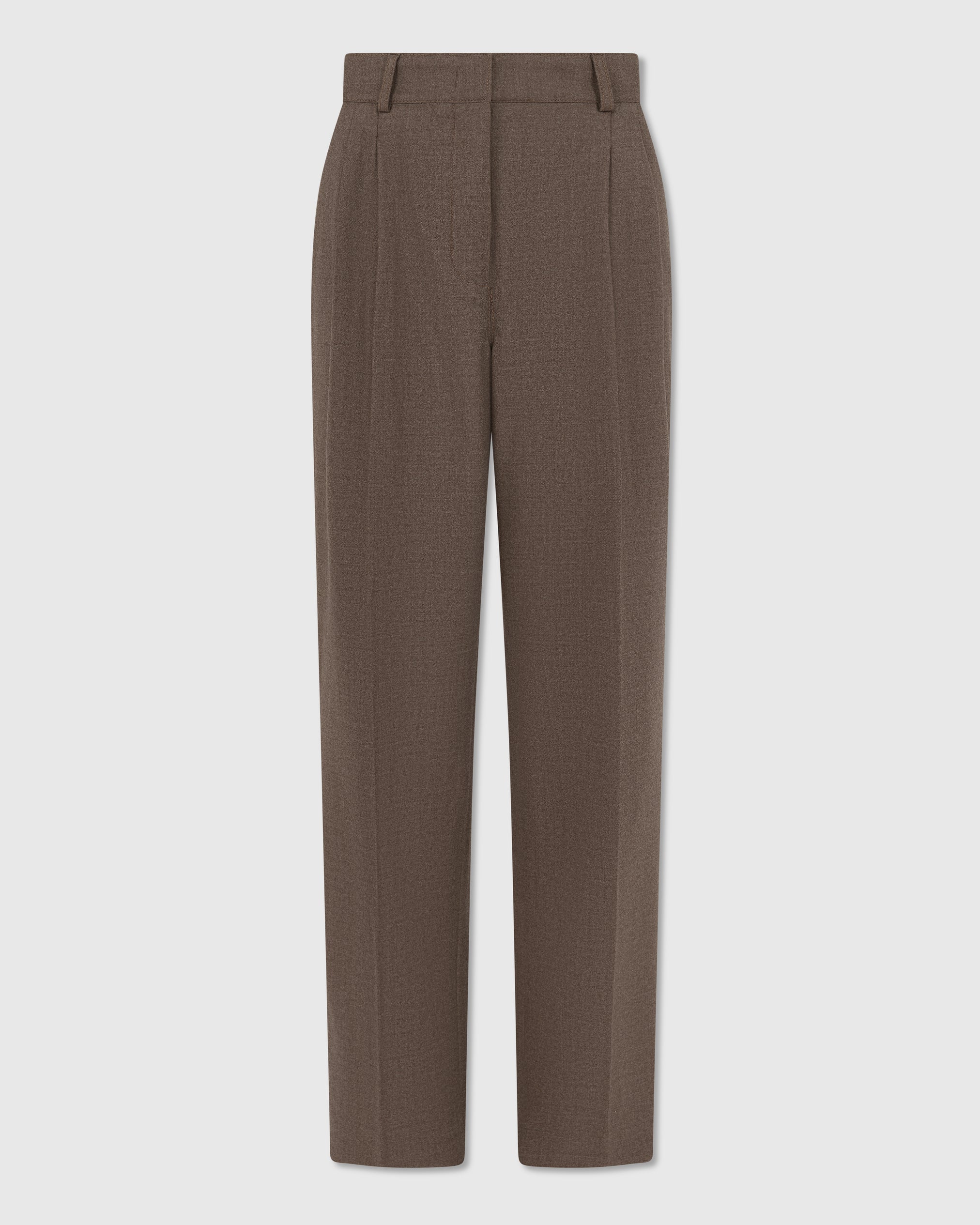 Pitti Flannel Trousers Espresso