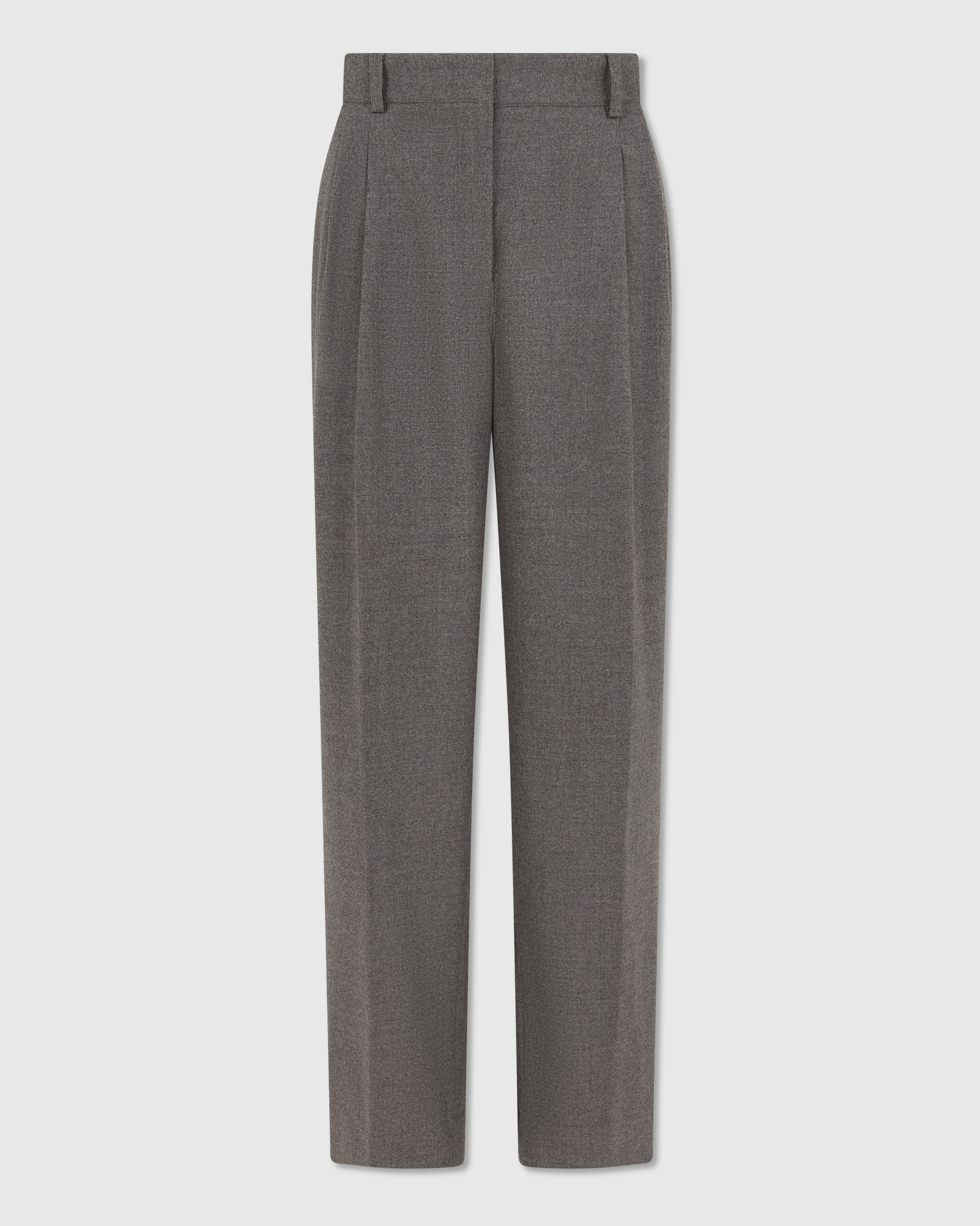 Pitti Flannel Trousers Grey