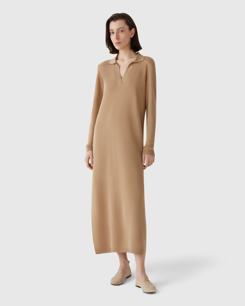 Daria Dress Camel