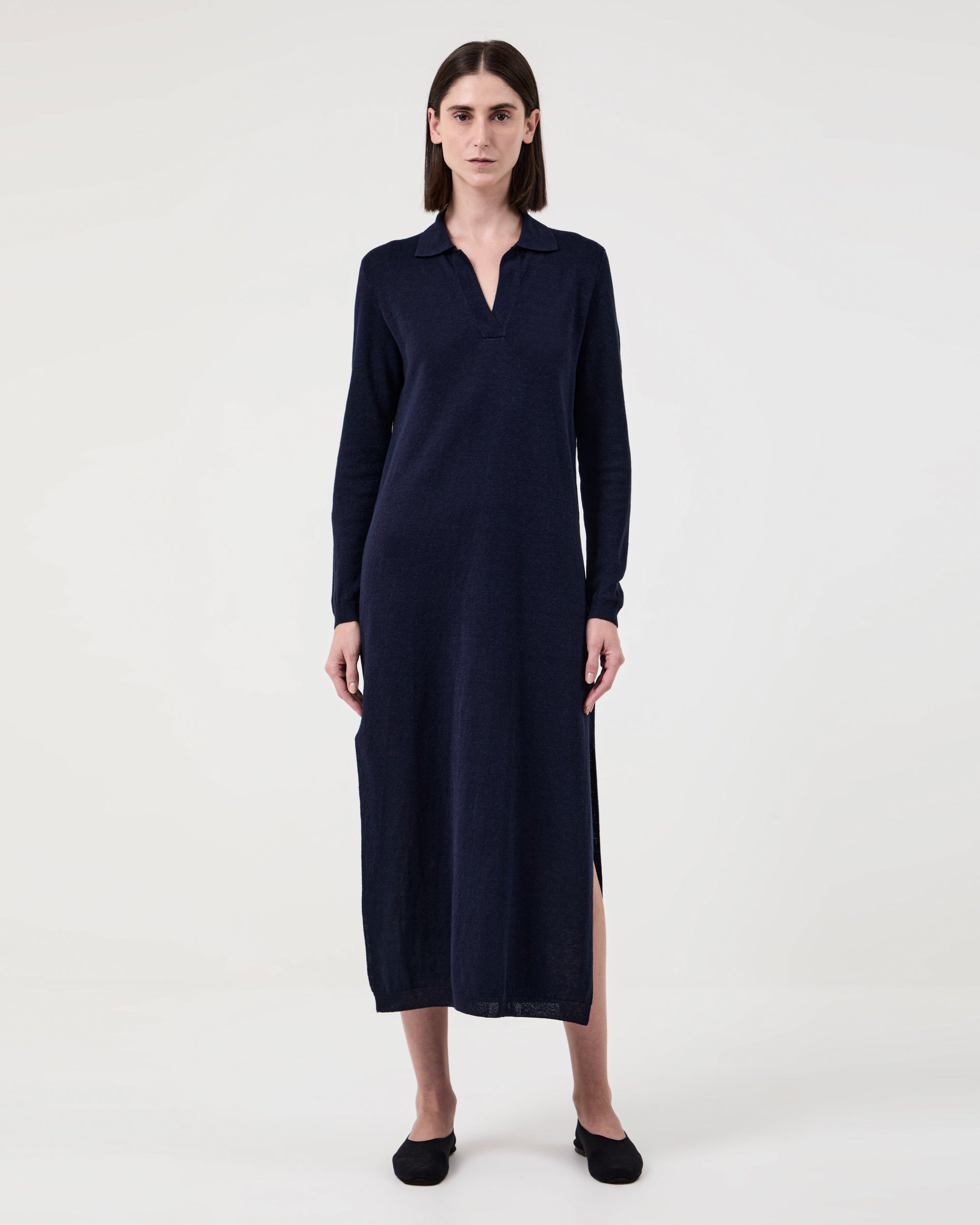 Daria Dress Navy