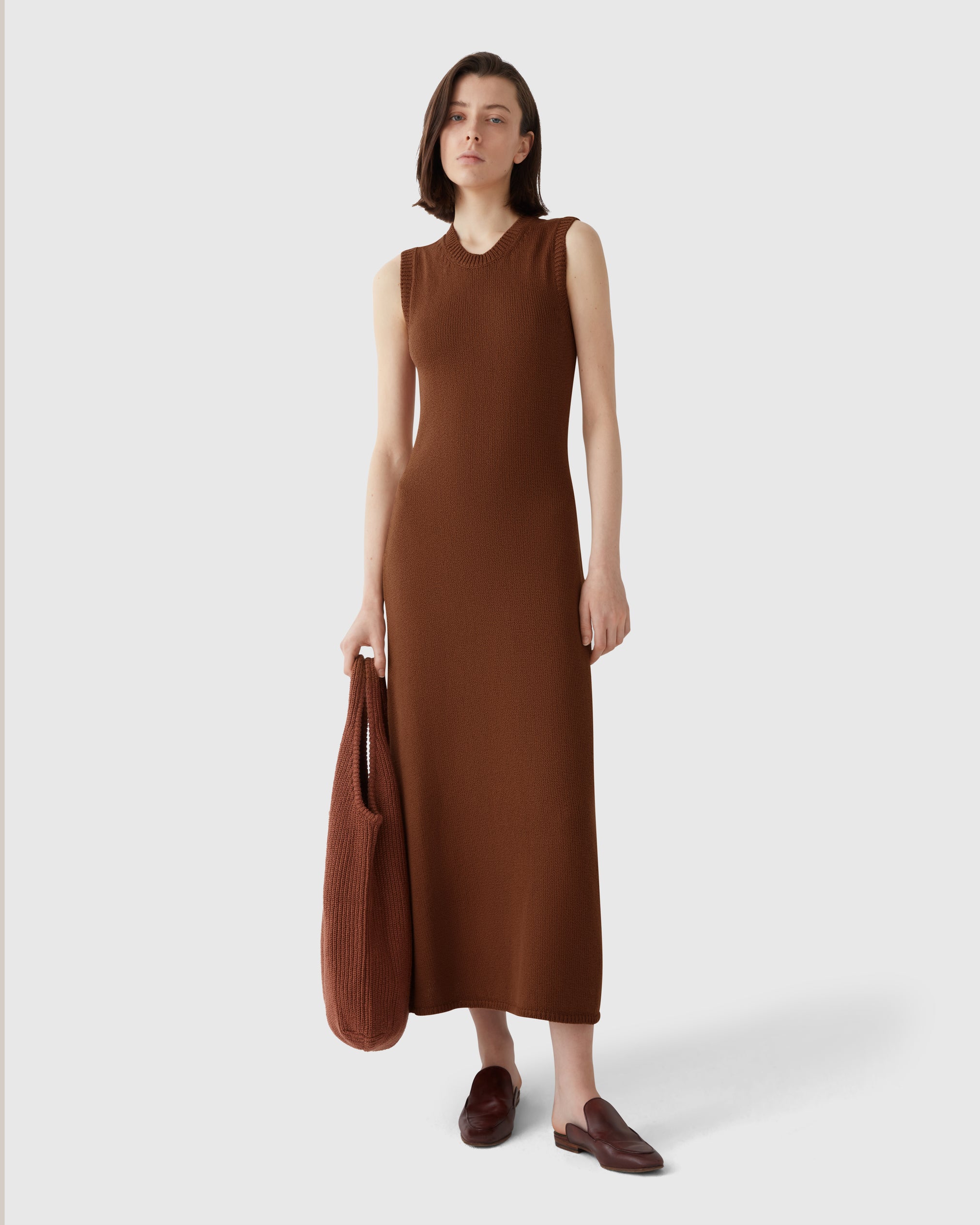 Violeta Dress Brown