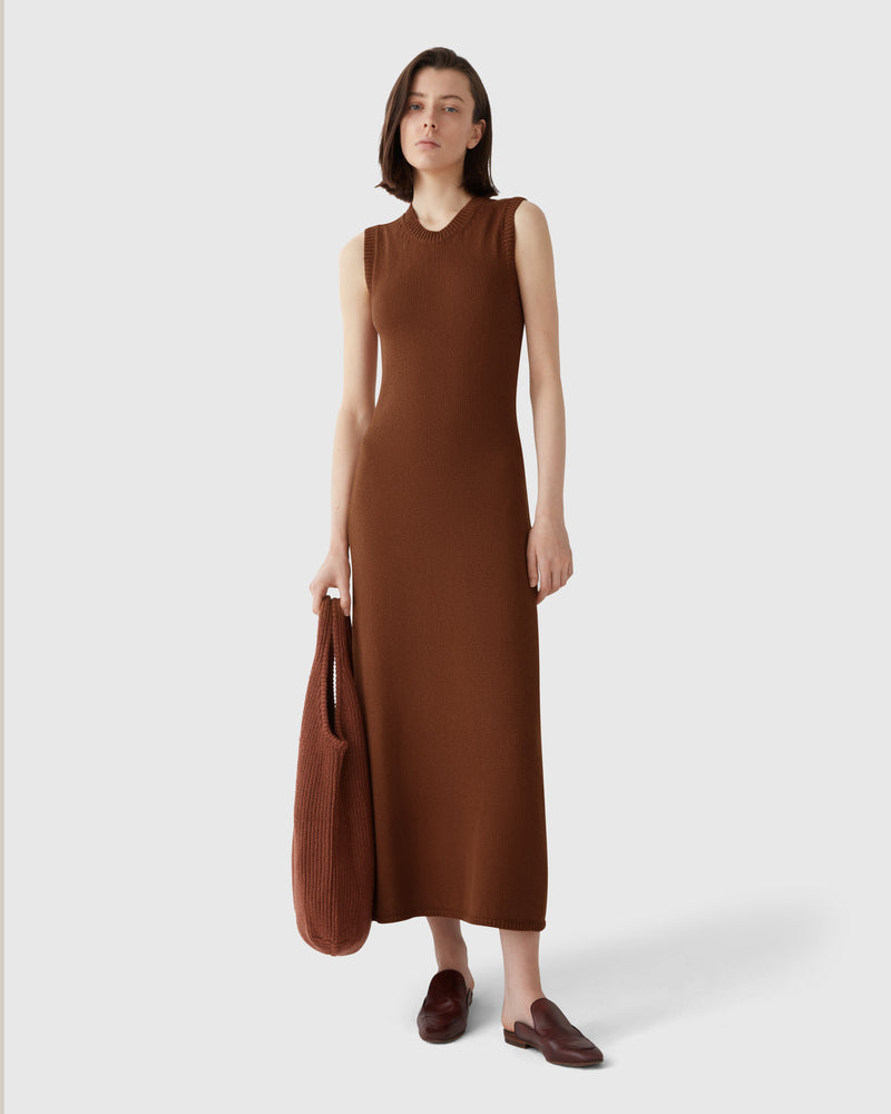 Violeta Dress Brown
