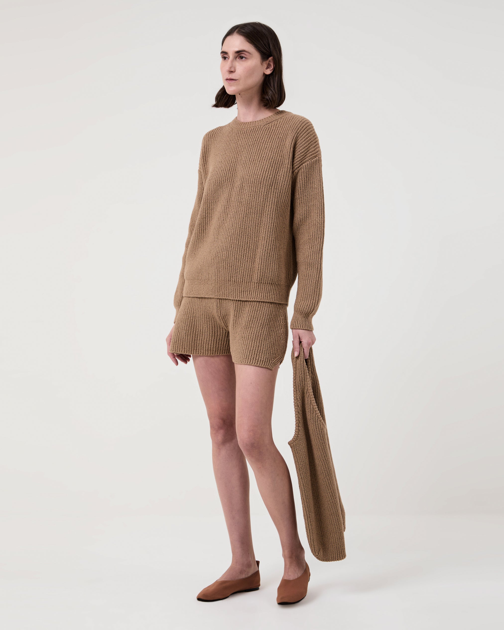 Alba Shorts Camel