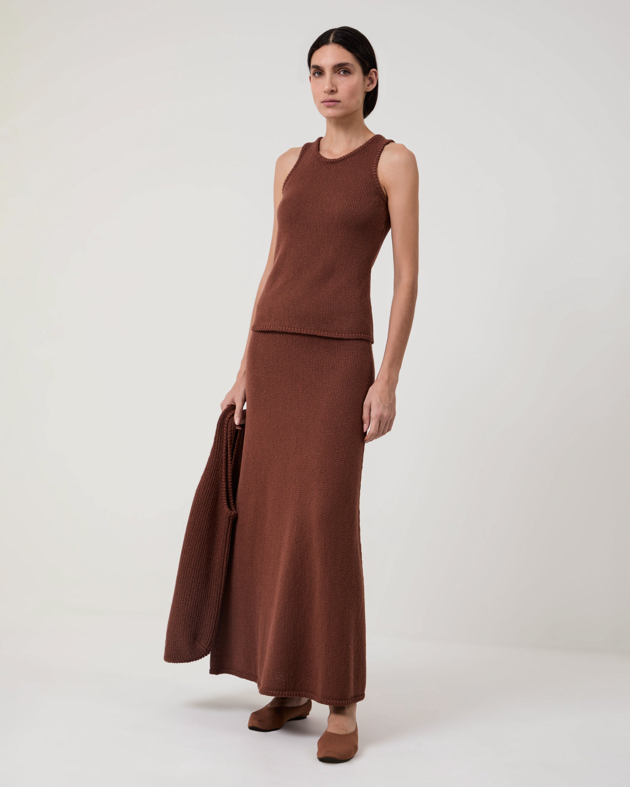 Martina Skirt Brown