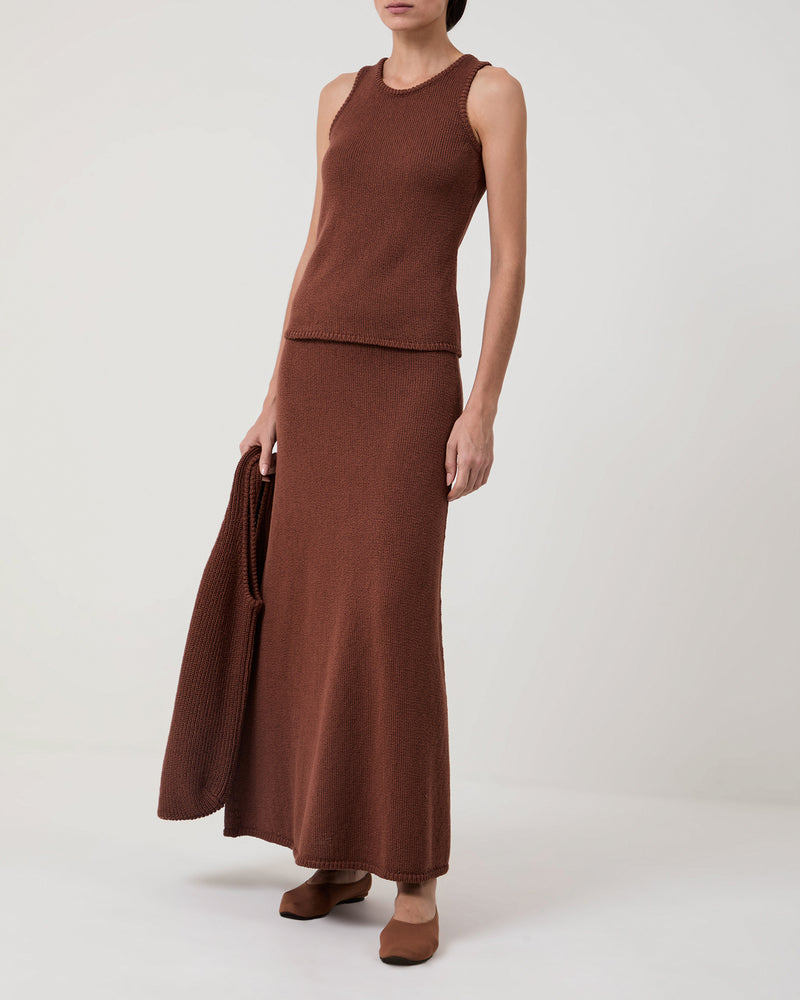 Martina Skirt Brown