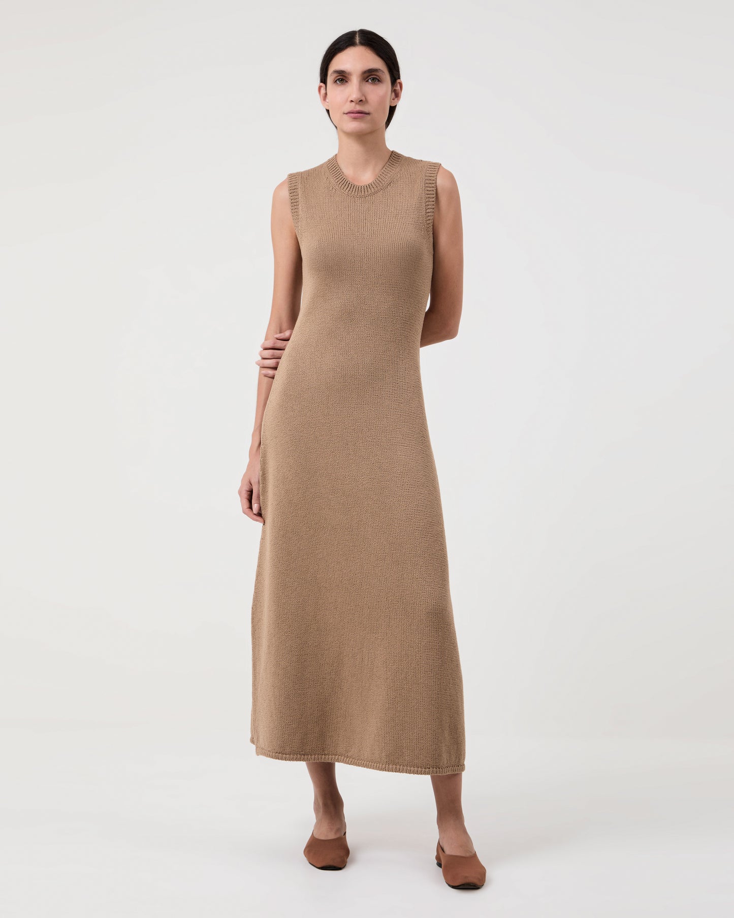 Violeta Dress Camel