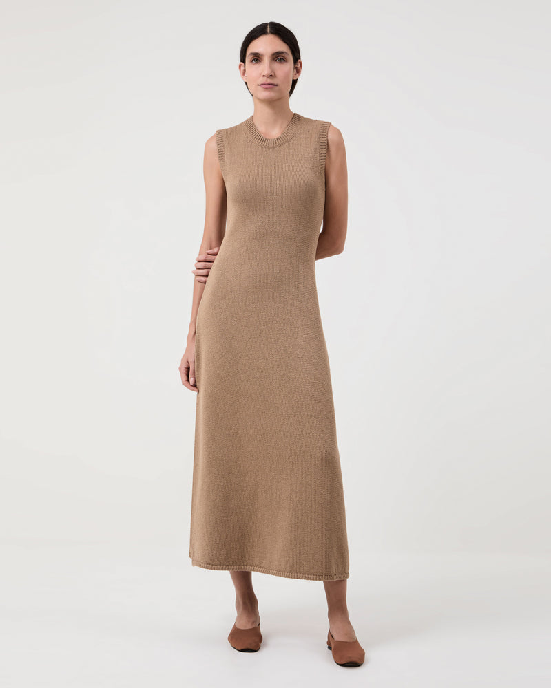 Violeta Dress Camel
