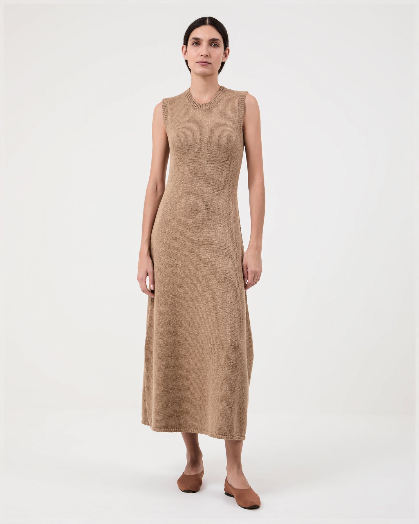 Violeta Dress Camel