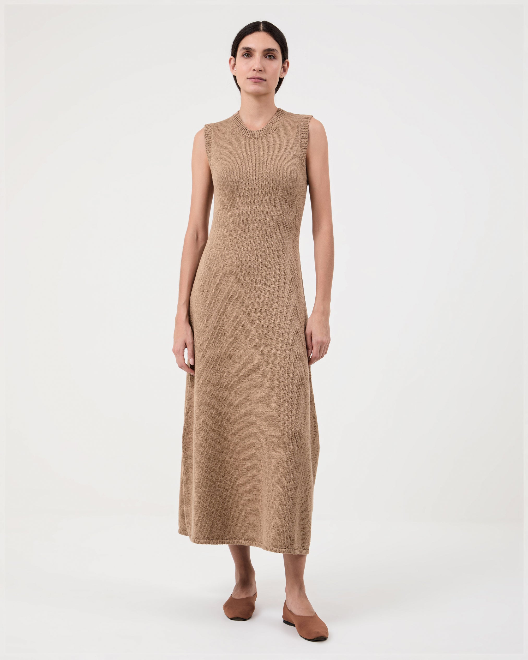 Violeta Dress Camel