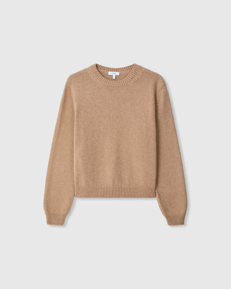 Nina Crewneck Camel
