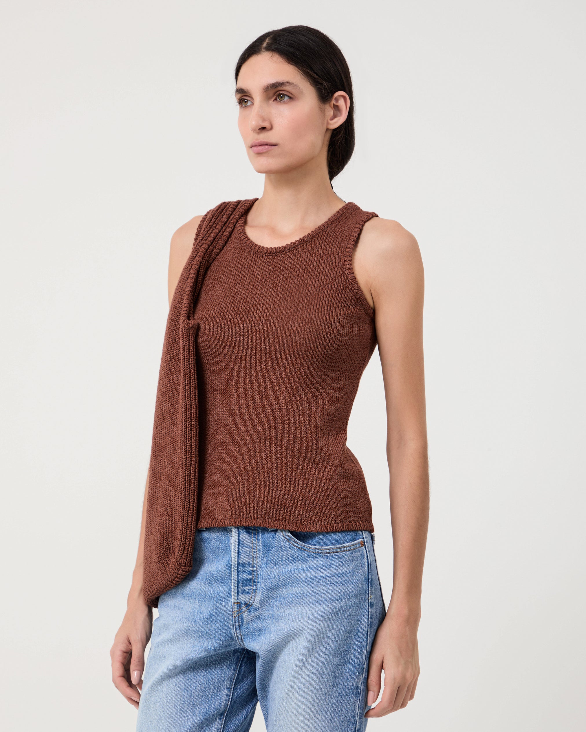 Carolina Top Brown