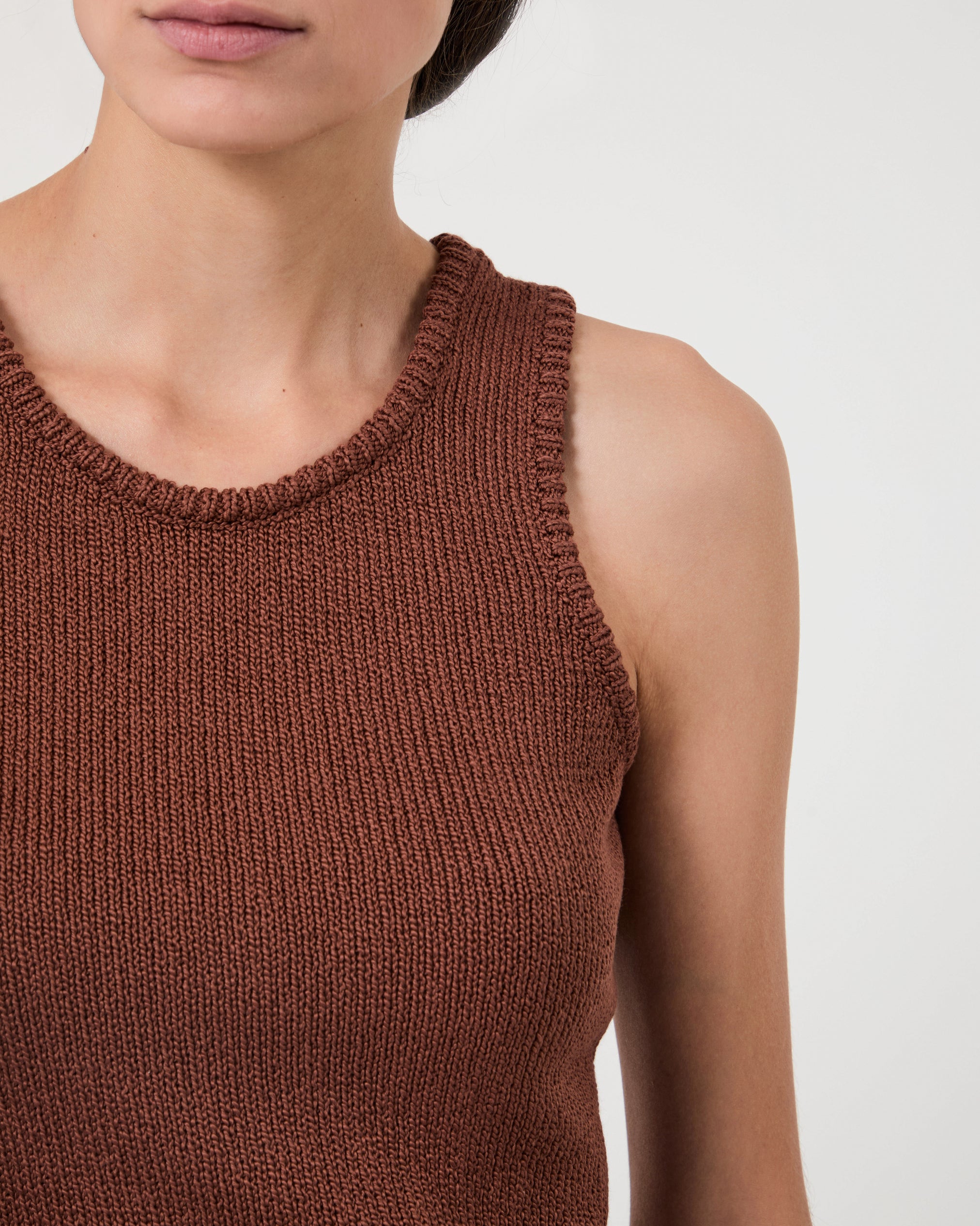 Carolina Top Brown