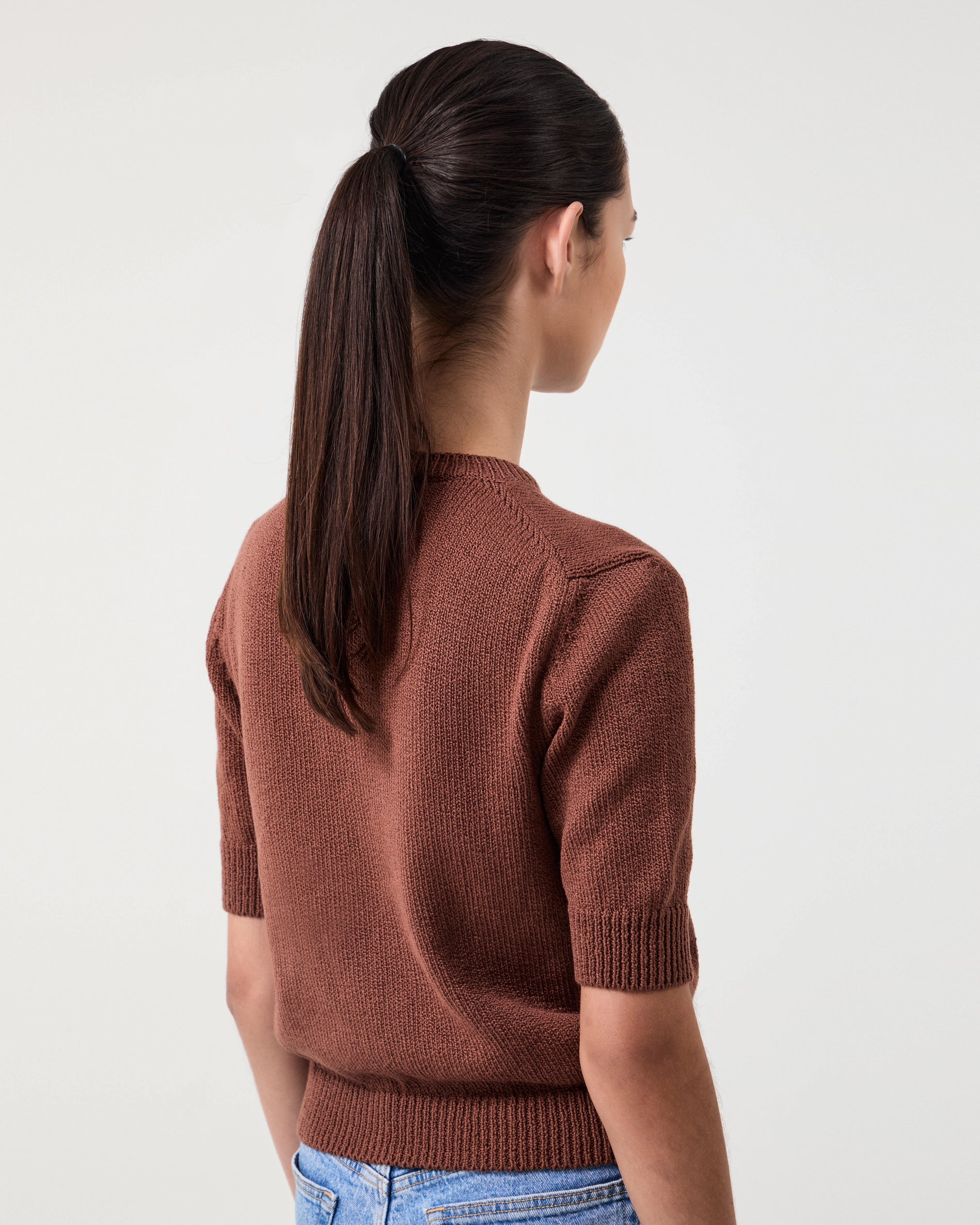 Celina Top Brown