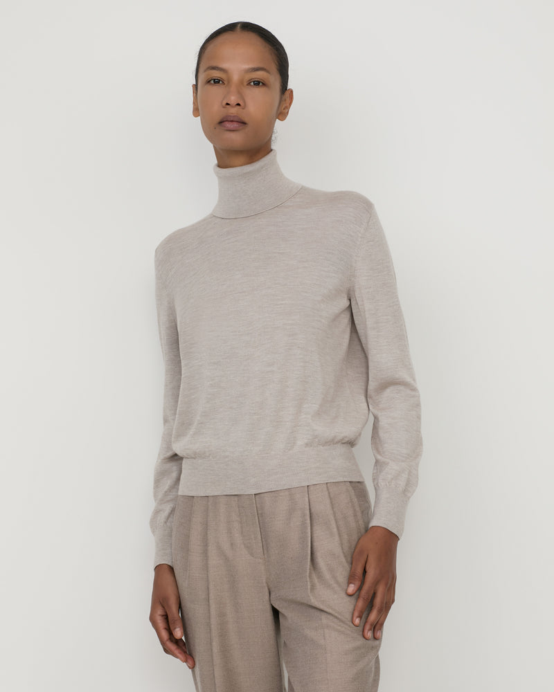 Pax Turtleneck Sand