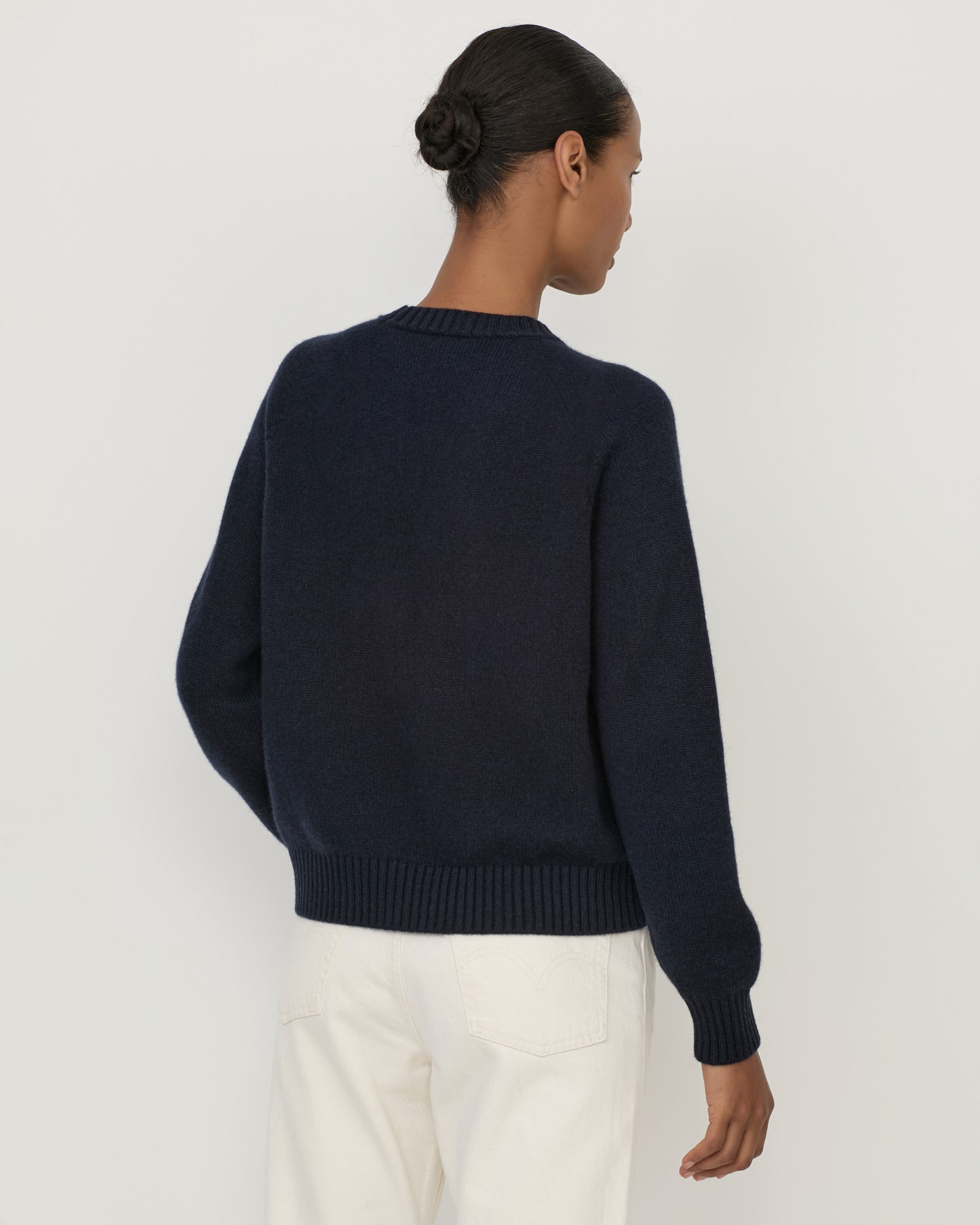 Pina Four-Ply Crew Navy